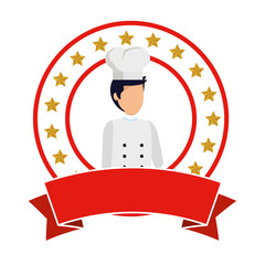 young chef avatar character