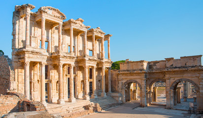 Celsus Library in Ephesus, Turkey