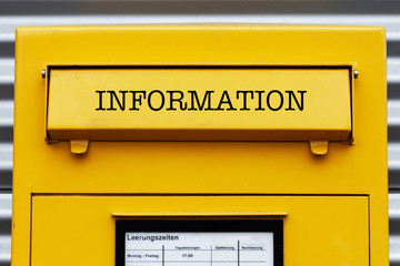 Information Briefkasten