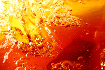 Tea beverage background