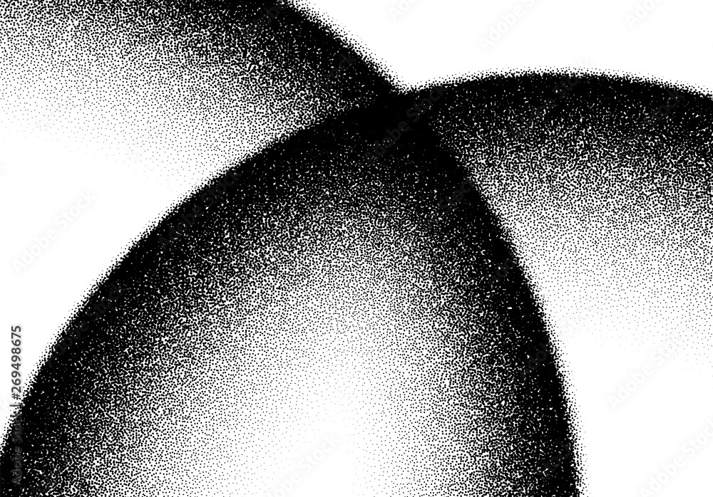 Poster abstract background with layers of scattered dots