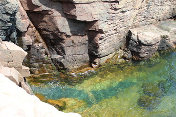 Fototapeta premium cave in the water