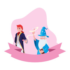 prince charming and wizard of tales characters