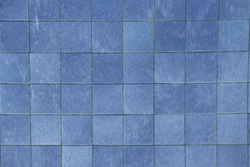 blaue Fliesen als Hintergrundmotiv
