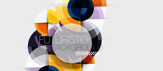 Circular geometrical design template