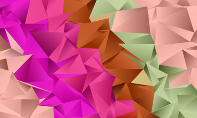 Abstract Low-Poly background. triangulated texture. Design 3d. Polygonal geometrical pattern. Triangular modern style