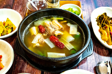 된장찌개, 한국음식, 식당, 밥상