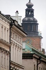 Monumental architecture in Krakow