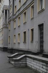 Fototapeta na wymiar Architecture from nowa huta, Krakow