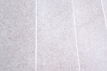 Fototapeta premium Stairs Terrazzo polished stone walkway and floor, pattern and color surface marble and granite stone, material for decoration background texture, interior design. selective focus.