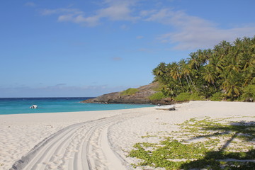 seychelles private island beach coconut