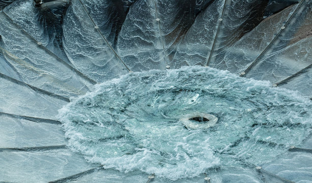 landscape water whirlpool Aerial view