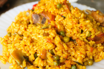 Paella Food Detail