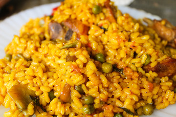Paella Food Detail