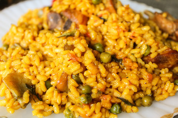 Paella Food Detail