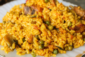 Paella Food Detail