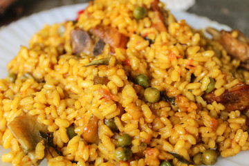 Paella Food Detail