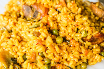 Paella Food Detail