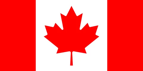 Fotobehang Canadian flag. mapple leaf © sommersby
