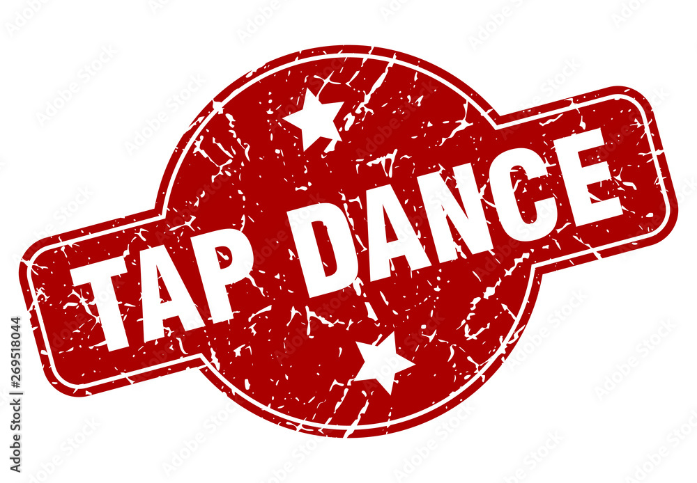 Poster tap dance