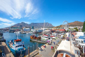Fotobehang Tafelberg V&amp A Waterfront, Kaapstad