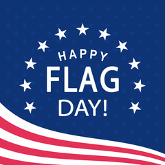 Happy Flag Day Poster