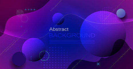 Abstract dynamic motion of geometric shape, pattern composition. Colorful gradient background. Vector modern graphic, minimal design elements for a backdrop, template, poster, wallpaper, flyer, layout