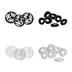 Vector illustration of Oktoberfest and bar logo. Collection of Oktoberfest and cooking vector icon for stock.