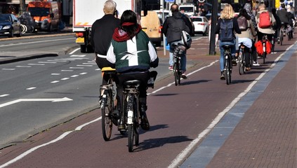 à bicyclette...amsterdam