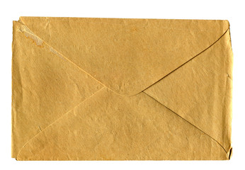 Old Envelope isolated
