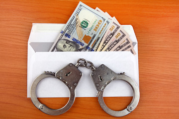 Handcuffs with a Money