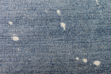 Blue denim jeans fabric pattern texture background