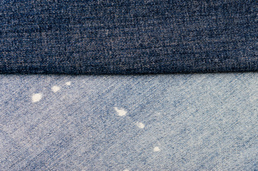 Blue denim jeans fabric pattern texture background