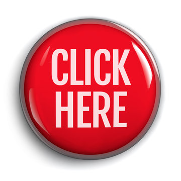 Click Here Red Round Button