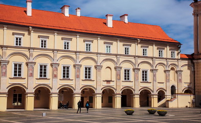 Fragment of Vilnius University Building