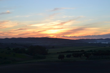 Obraz premium Atardecer Las Carboneras