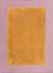 pink texture with golden patina rectangle