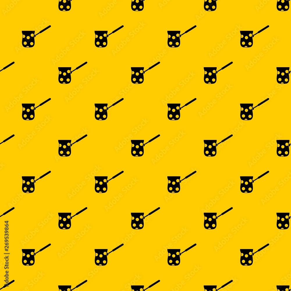Poster cezve pattern seamless vector repeat geometric yellow for any design