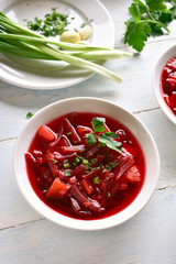  Beetroot soup, borscht