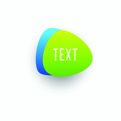 Colorful Abstract Bubble Shape Trendy Banner for promotion and presentation all business company with high end look