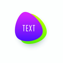 Colorful Abstract Bubble Shape Trendy Banner for promotion and presentation all business company with high end look
