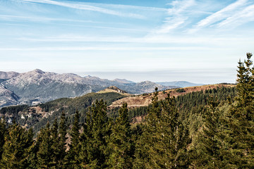 Fototapeta na wymiar landscape of the basque country