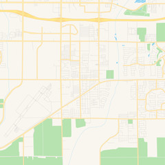 Empty vector map of Avondale, Arizona, USA