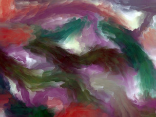 Thick watercolor stains. Multicolor purple textural artistic background. 