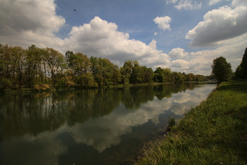 Die Isar bei Landau