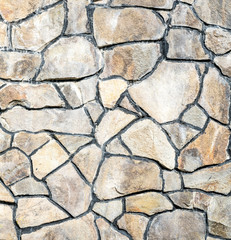 Closeup stone wall texture background.