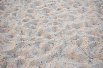 Texture of the beach sand