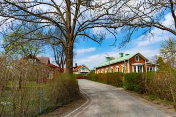 magnificent Swedish countryside in spring