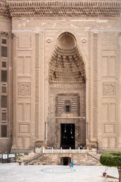 The two mosques Al-Rifa'i and Sultan Hassan in Cairo Egypt