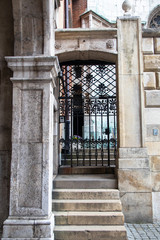 Medieval Wawel castle complex on Wawel hill in Krakow